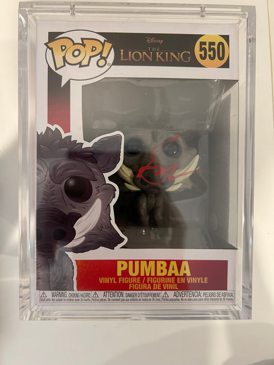 Seth Rogen signed Pumbaa