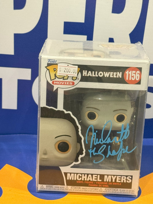 Nick Castle signed Michael Myers Funko Pop Vinyl
