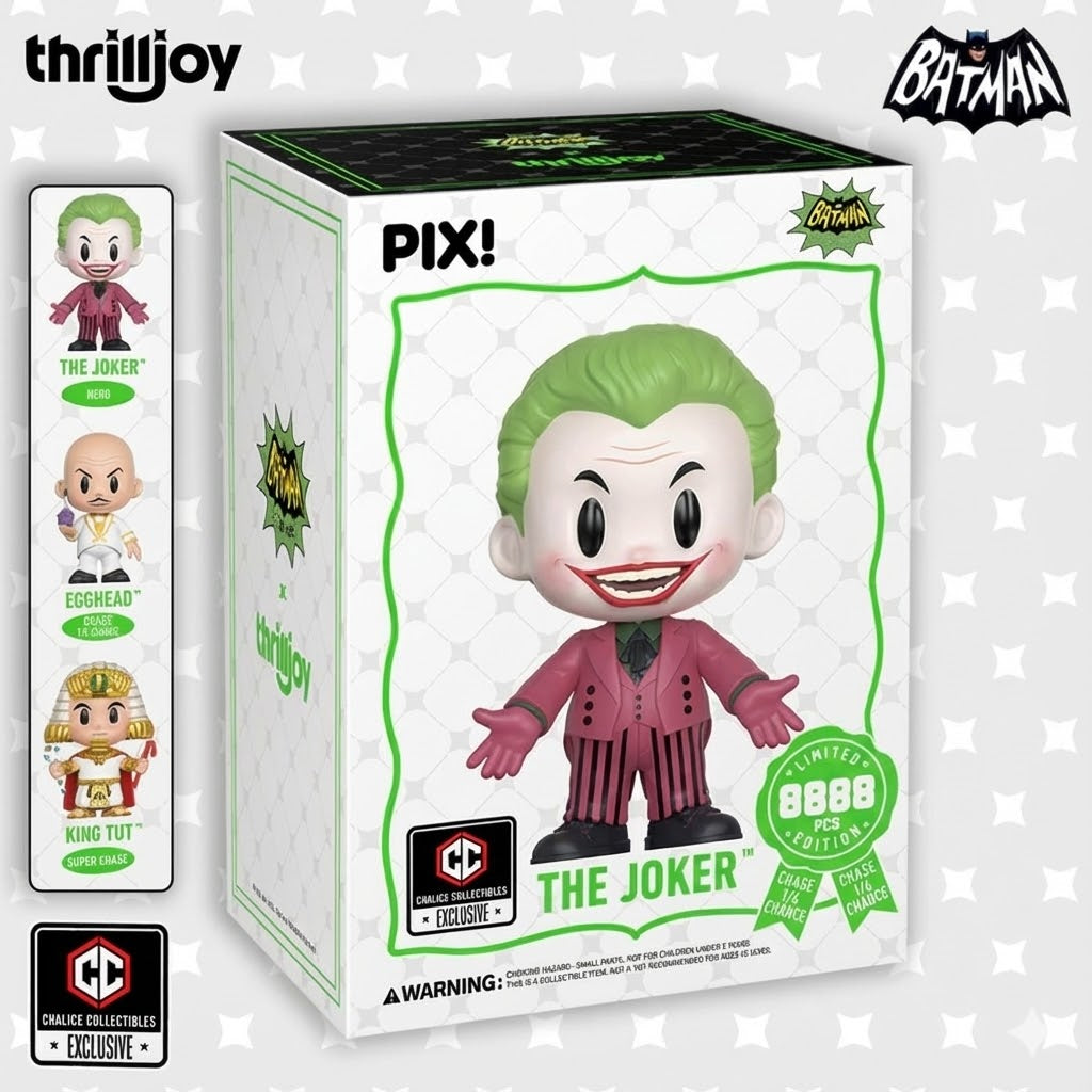 (SEALED CASE PIX) Chalice Exclusive: Batman Classic TV: The Joker (LE 8888)